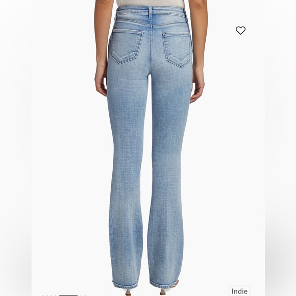 L’Agence high waisted baby bootcut light wash jeans - Picture 3 of 12